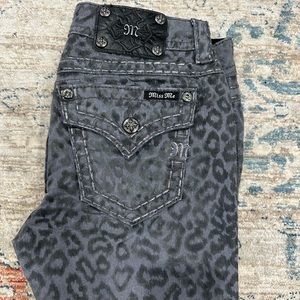 Ladies Miss Me cargo signature rise skinny jeans